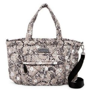 Marc Jacobs Print Quilted Paisley Grey-Multi B-bag